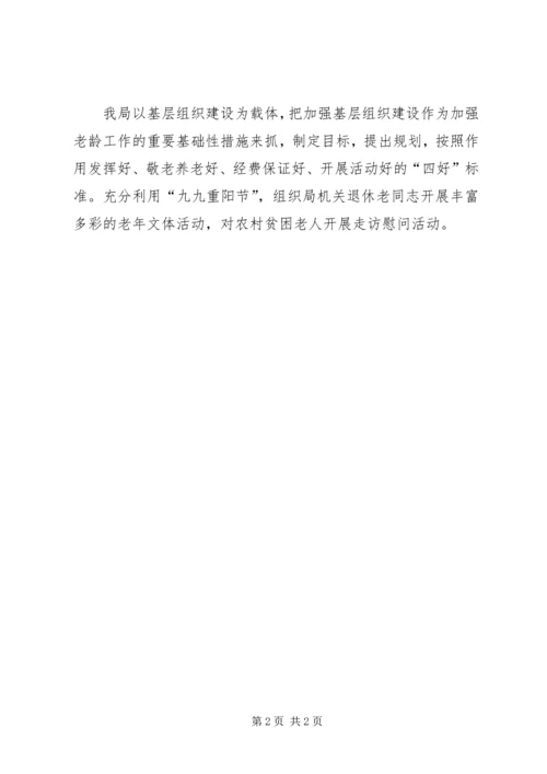 市城乡规划管理局老龄工作总结报告.docx