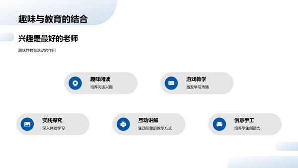 一年级教学活动报告PPT模板