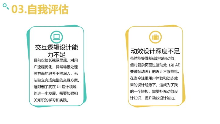 彩色简约视觉传达与设计专业大学生职业生涯规划发展展示PPT