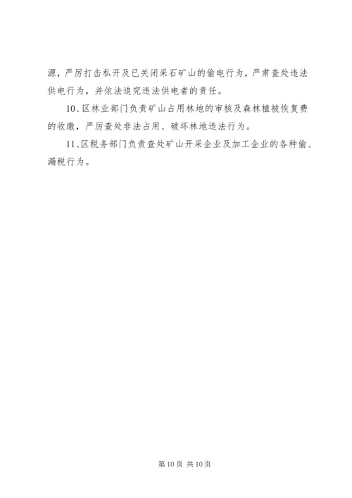 采石业治理整顿工作实施方案.docx