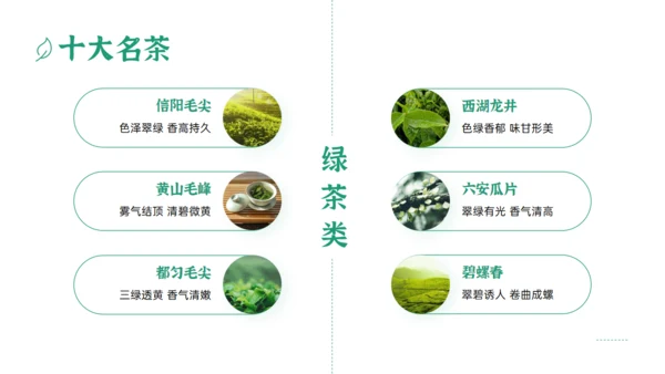 绿色清新风一杯抹茶产品介绍通用PPT模板