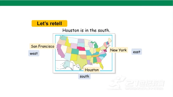 Module 1 Unit 2 It's in the west.课件(共29张PPT)