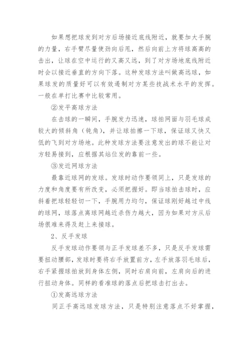 羽毛球场地规则解释.docx