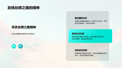 丝绸之路研究报告PPT模板