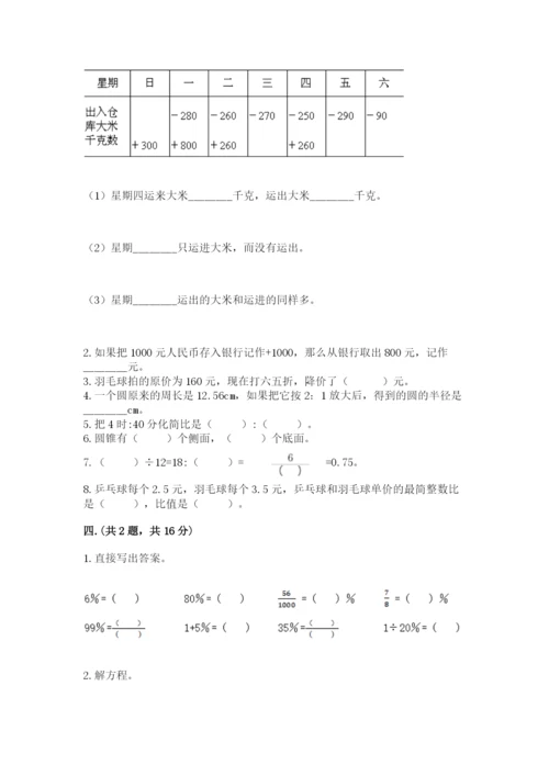 小升初数学综合练习试题（名师系列）.docx