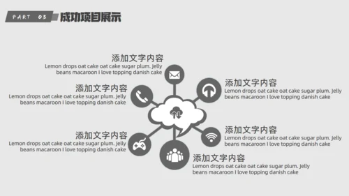 简约几何工作总结汇报通用PPT模板