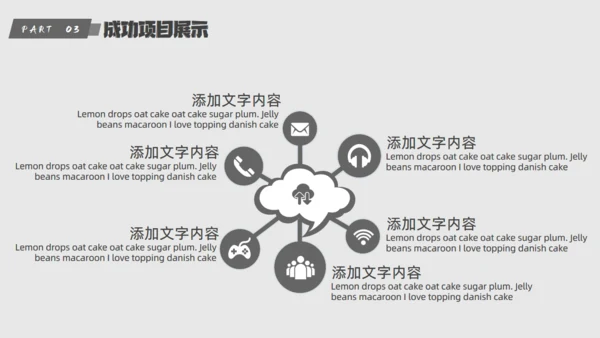 简约几何工作总结汇报通用PPT模板