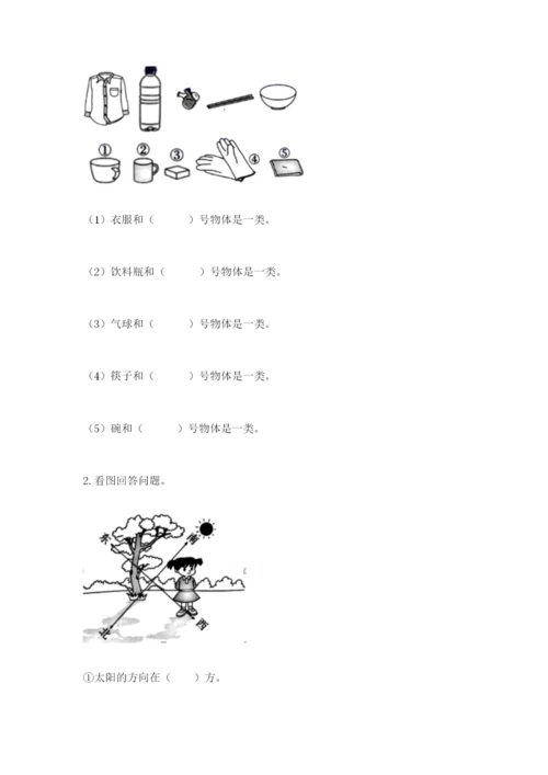 教科版二年级上册科学期末测试卷带答案（巩固）.docx