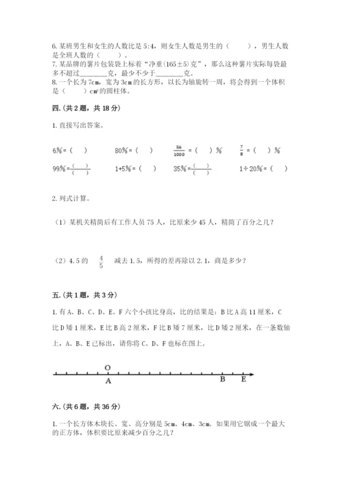 济南市外国语学校小升初数学试卷含答案（模拟题）.docx