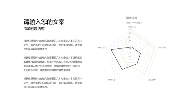 绿色渐变风创意总结汇报PPT模板