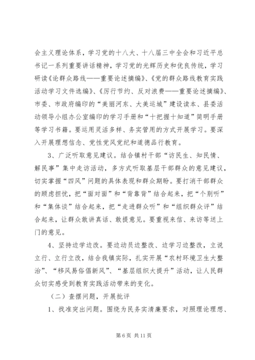 群众路线教育实践活动实施方案 (14).docx