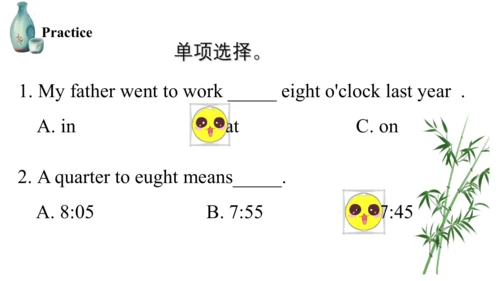 Module 7 Unit 2 I'll be home at seven o'clock 课件(共