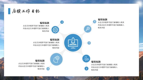 新人职场必备蓝色简约工作计划汇报通用PPT