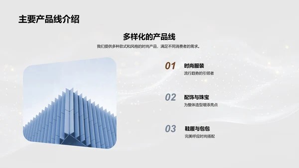 时尚品牌融资计划PPT模板