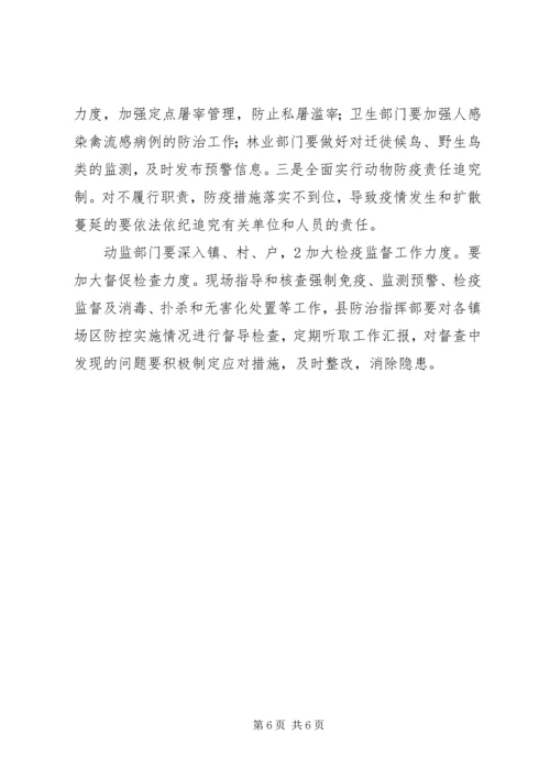 动物疫病防控工作会致辞_1.docx