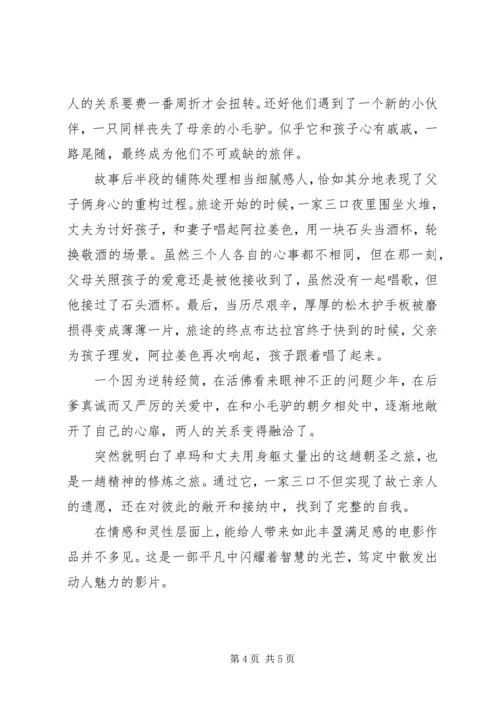 阿拉姜色观后感集锦.docx