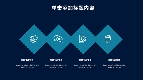 大气互联网智慧城市建设发展规划PPT模板