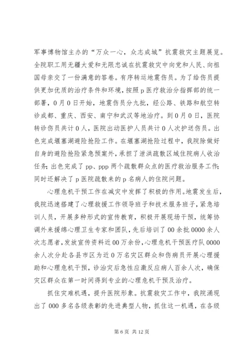 年度医院工作总结报告.docx