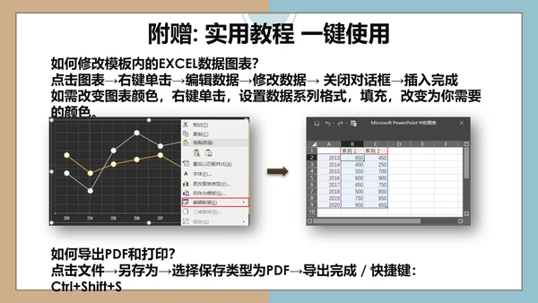 文艺清新总结汇报通用PPT模版