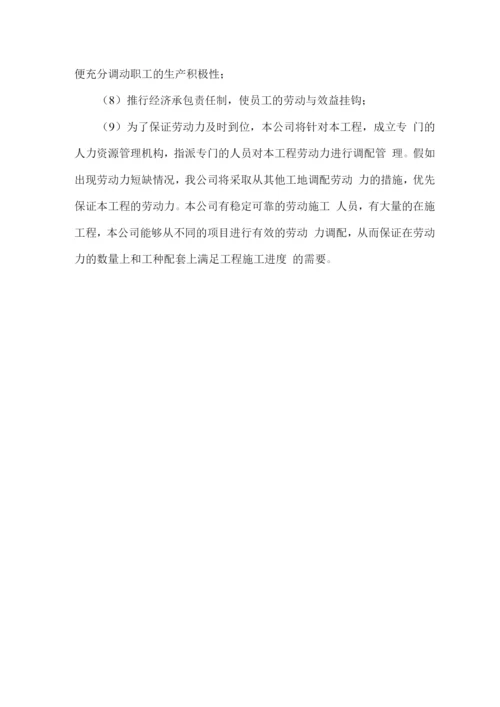 劳动力配置计划.docx