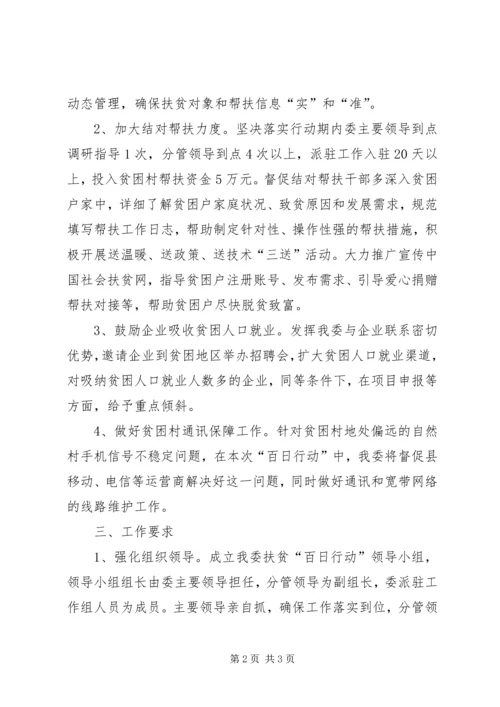 脱贫攻坚“百日行动”活动方案.docx