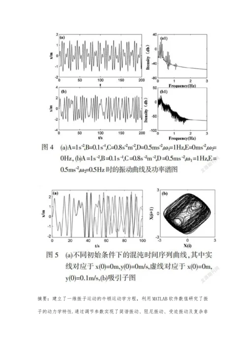 一维振子运动的数值求解研究.docx