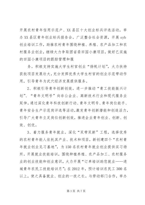 共青团市委工作要点 (3).docx