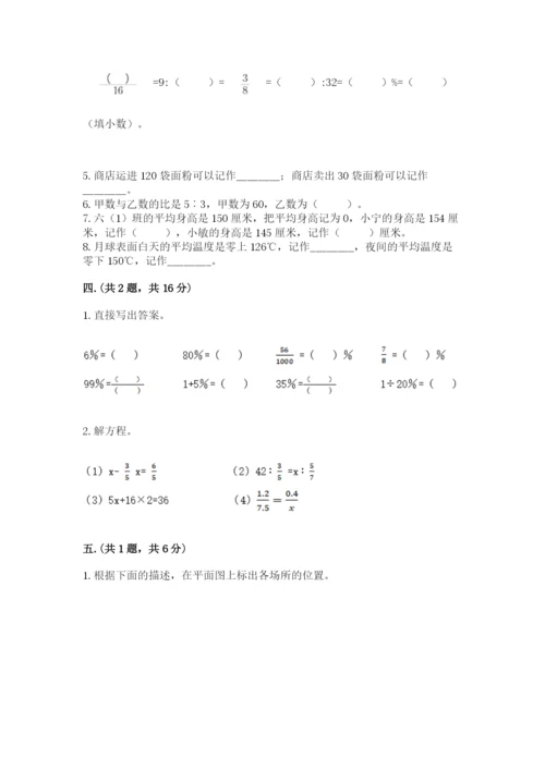 小学六年级升初中模拟试卷【研优卷】.docx