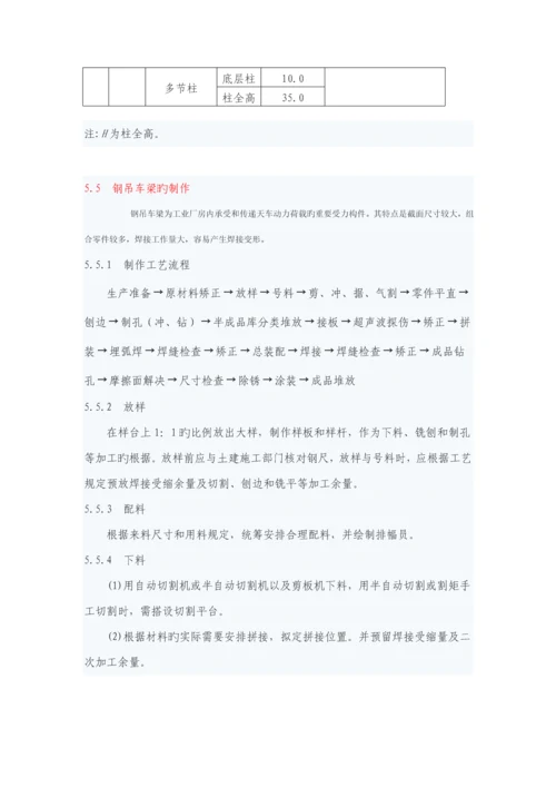 现代钢结构关键工程综合施工标准工艺重点标准.docx