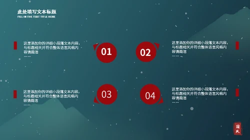 墨绿色典雅国风工作总结汇报通用PPT模板