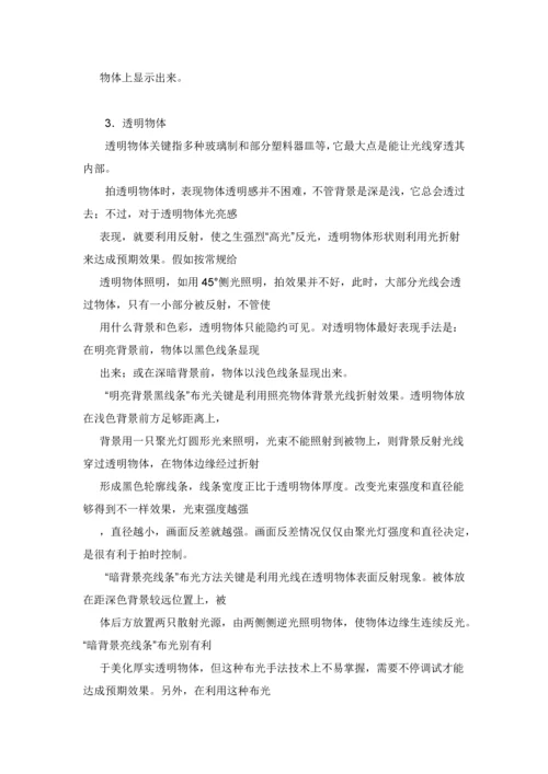 淘宝摄影注意重点事项.docx