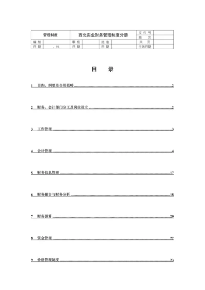 实业公司财务管理新版制度模板.docx