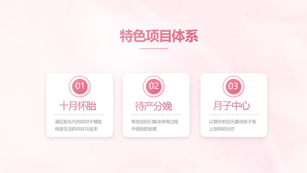 粉色大气孕妇保健知识宣传PPT