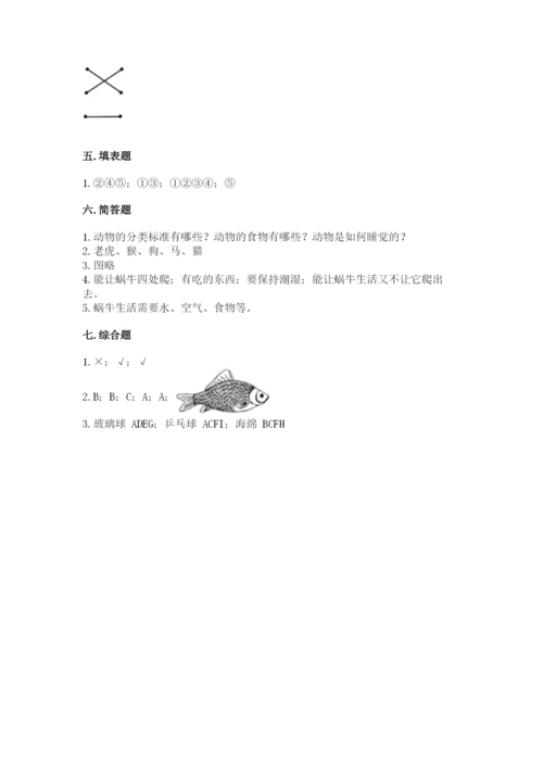 教科版小学科学一年级下册期末测试卷（夺分金卷）.docx