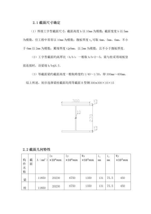 钢结构厂房计算书.docx