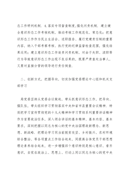 意识形态领域情况党内通报(通用6篇).docx