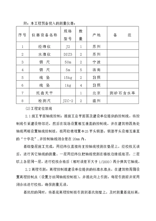 加气站公司施工组织设计方案