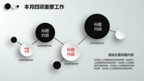 季度半年月度工作总结汇报述职报告PPT