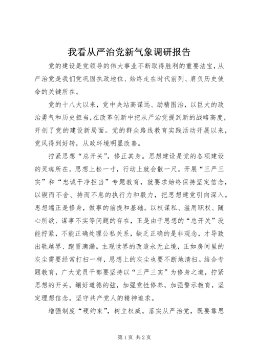 我看从严治党新气象调研报告 (3).docx