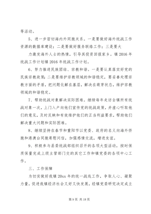 统战年初工作计划.docx