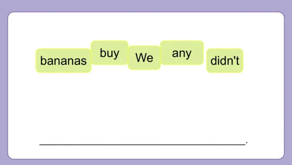 Module 2 Unit 1  What did you buy? 课件(共37张PPT)