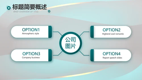 绿色莫兰迪公司产品介绍宣传通用PPT
