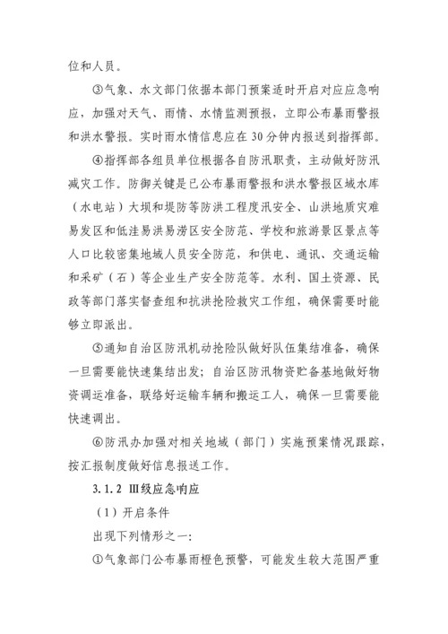 广西壮族自治区洪涝灾害应急专题预案.docx