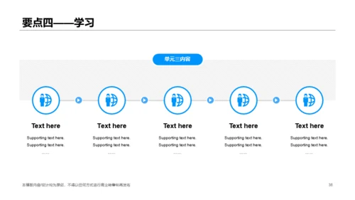 白色网络在线课程培训课件PPT案例