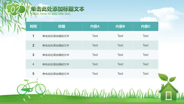 绿色经济能源节能减排环保碳中和通用PPT模板