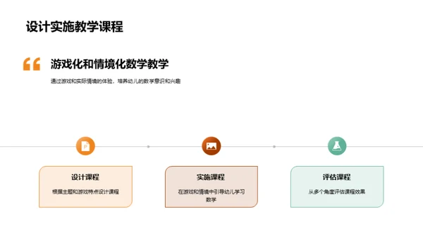 幼教数学新视角