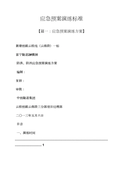 应急专项预案演练的原则.docx