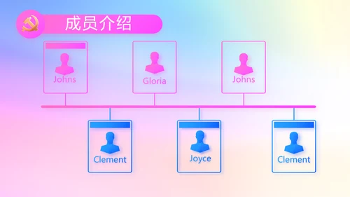 炫彩青春五四青年节共青团动态PPT