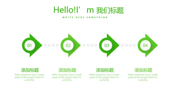 绿色小清新医药营销团队管理动态PPT