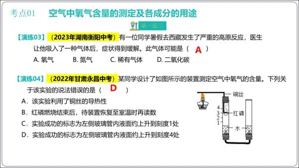 第二单元 我们周围的空气 考点讲练课件(共47张PPT) 2023秋人教九上化学期末满分复习